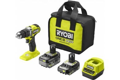 Аккумуляторная бесщеточная ударная дрель-шуруповерт Ryobi ONE+ RPD18C-242S (5133004983)